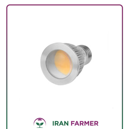 لامپ رشد گیاه 7 وات smd خروجی نور مهتابی سرپیچی