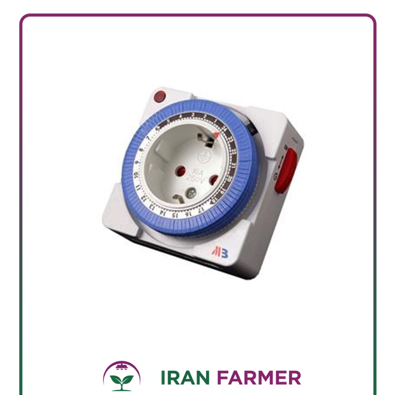 تایمر آنالوگ 24 ساعته MB-16A